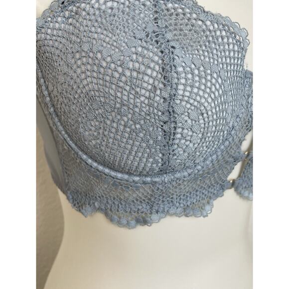 Adore Me Bra Margaritte Lingerie Push Up Balconette Lace - Picture 4 of 10